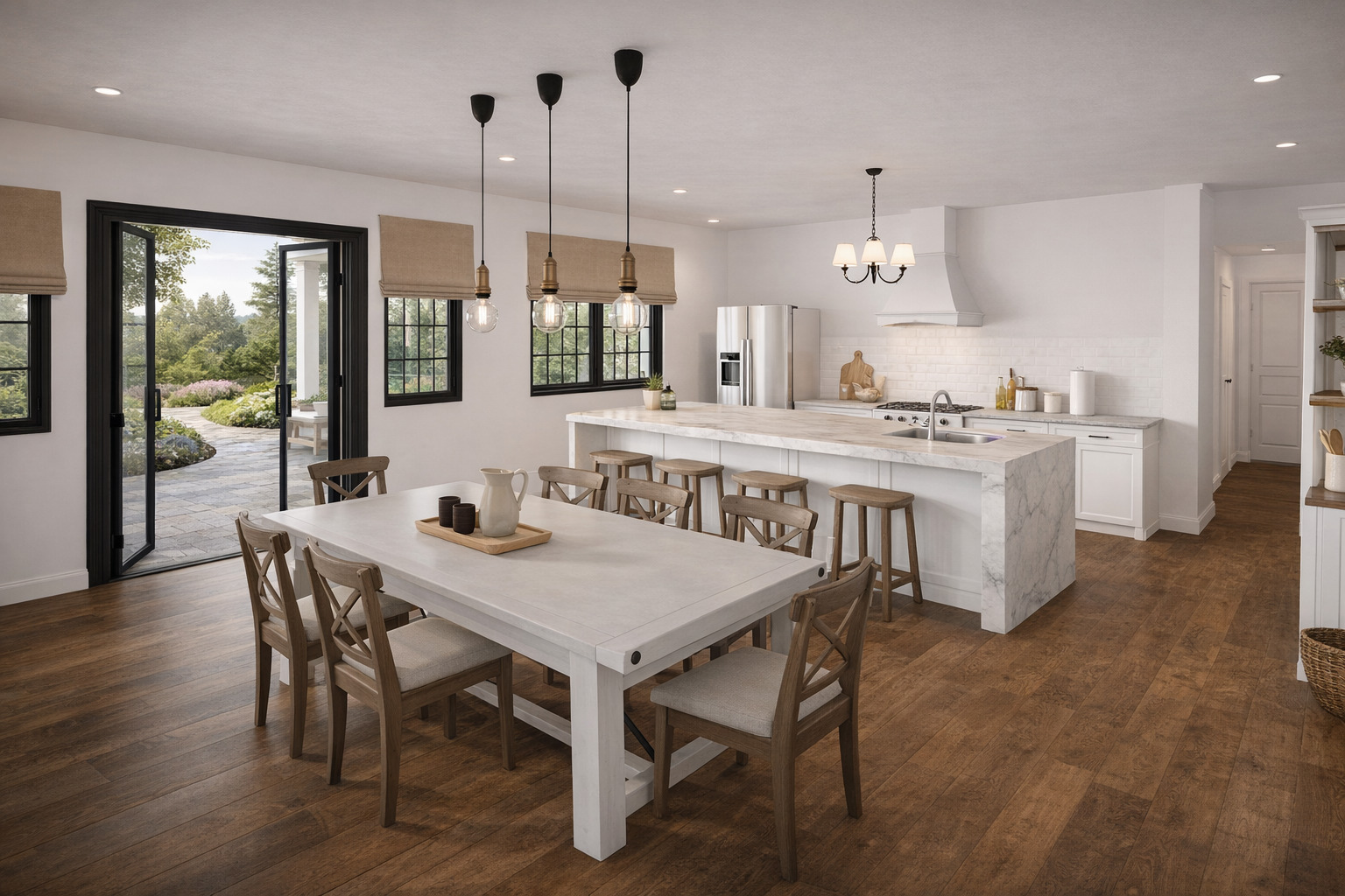 Visualization gallery - Relaxed Boho Modern House Plan — 3 Bedrooms, 233 m² (2,508 sq ft), Double Garage