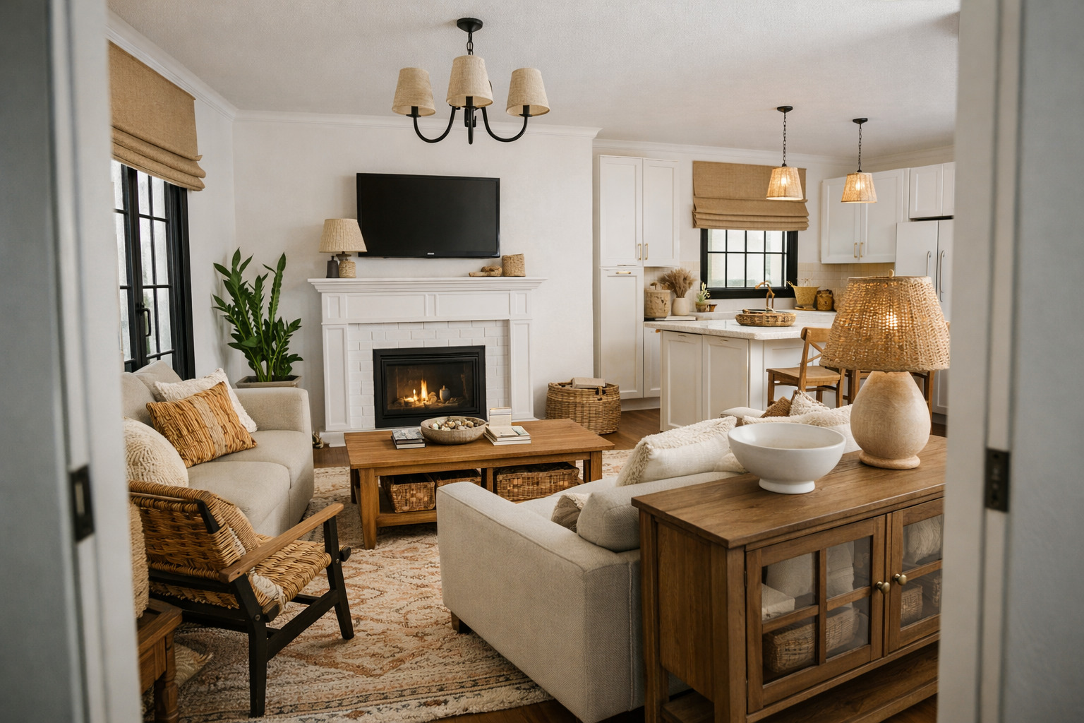 Visualization gallery - Inviting Open-Concept Cottage House Plan — 2 Bedrooms, 81 m² (872 sq ft), Single-Level Comfort