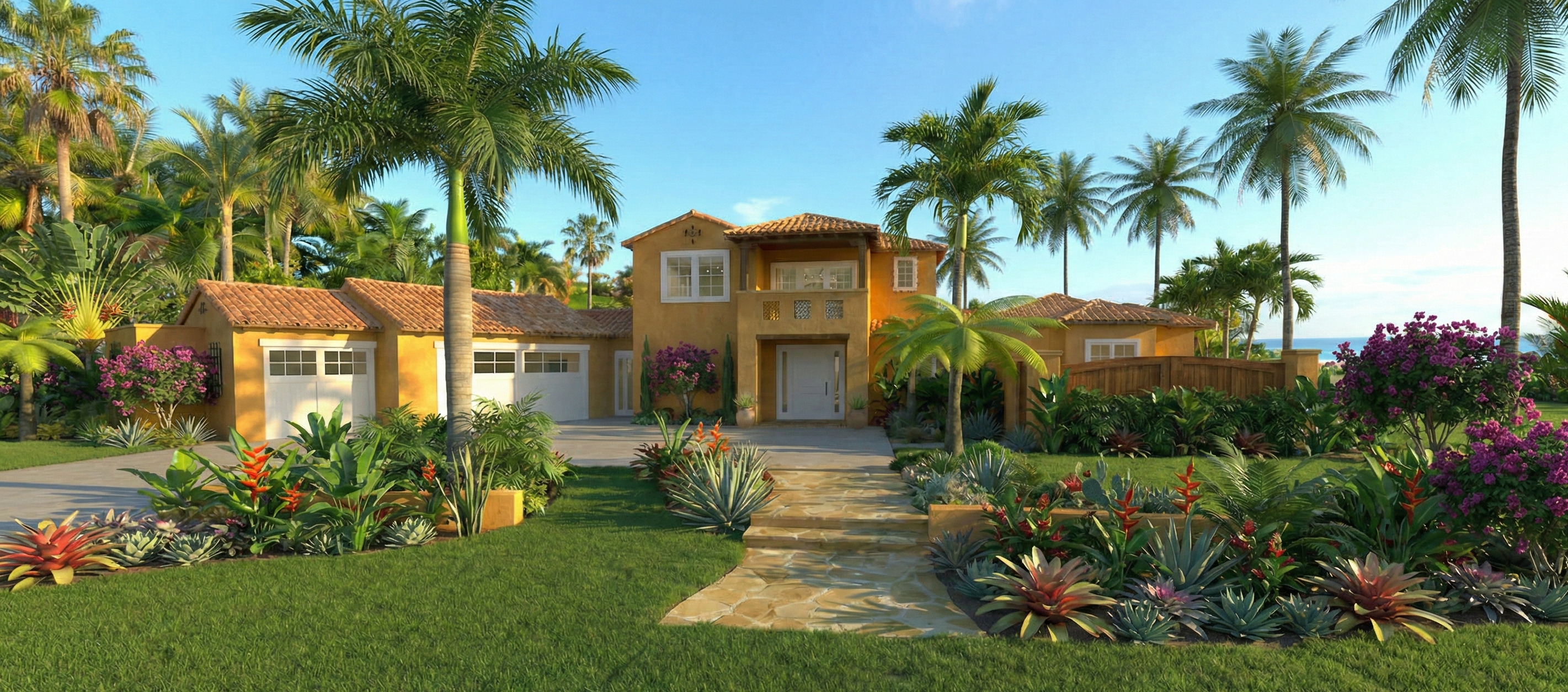 Stylish Dual-Level House Plan — 4 Bedrooms, 4.5 Baths, 364 m² (2-Car Garage) house plan