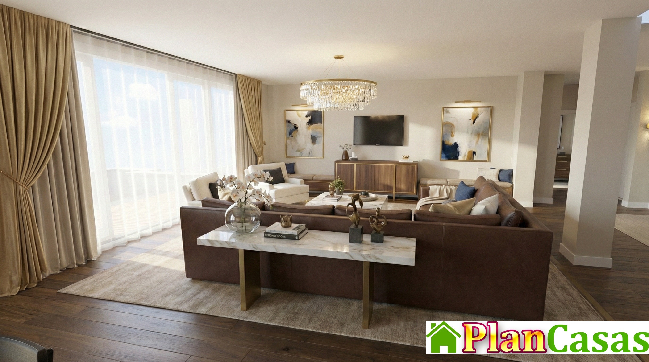 Visualization gallery - Stylish Dual-Level House Plan — 4 Bedrooms, 4.5 Baths, 364 m² (2-Car Garage)