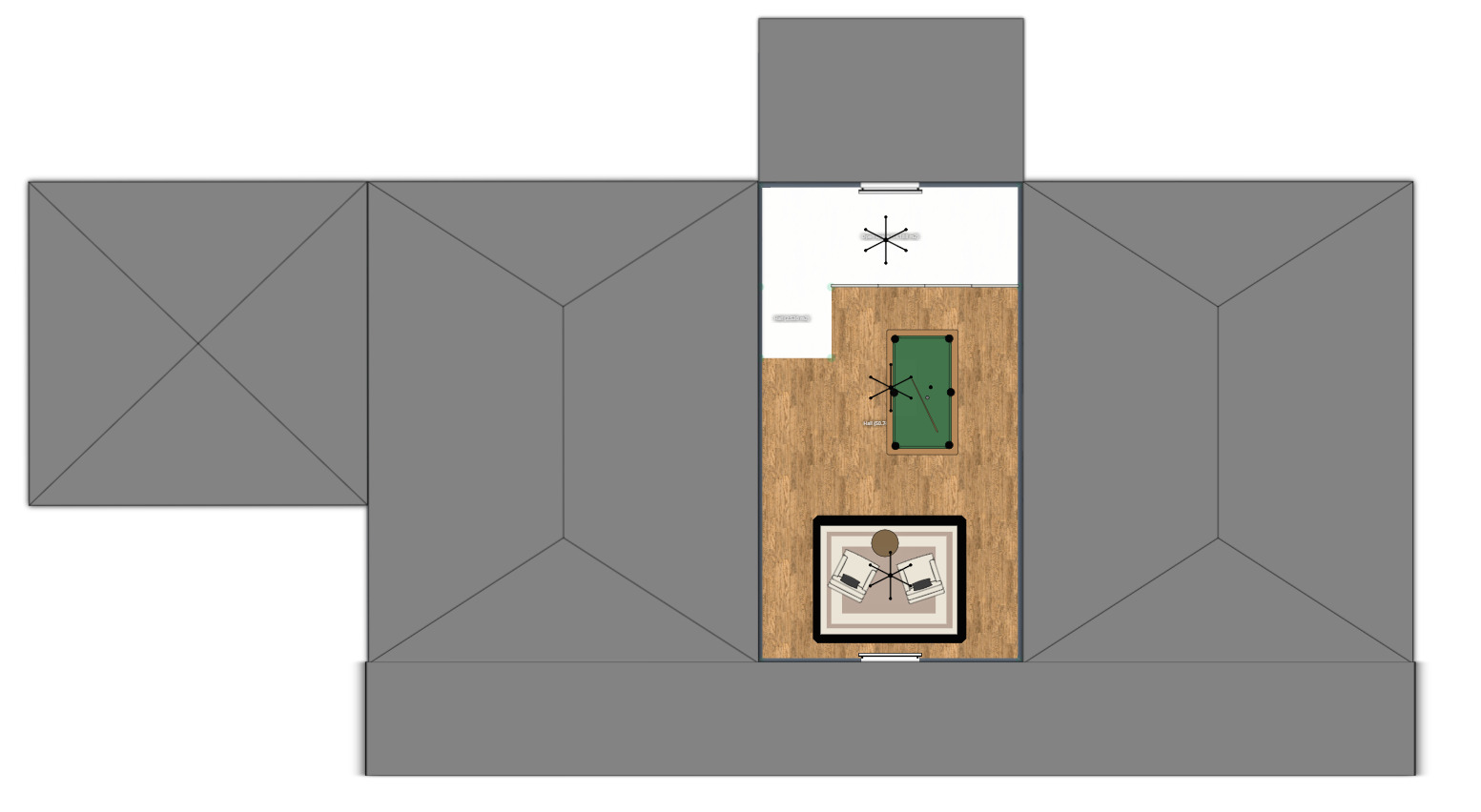 Blueprints - Luxury Family House Plan — 5 Bedrooms, Loft, 2-Car Garage, 407 m² (4,381 sq ft)