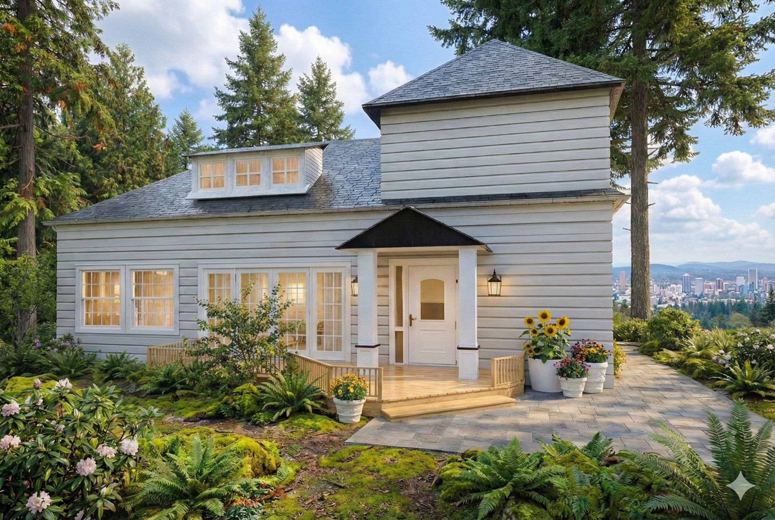 Boho Loft House Blueprint — 2 Beds, 1.5 Baths, 1,098 sq ft (102 m²), Bright Open Living house plan