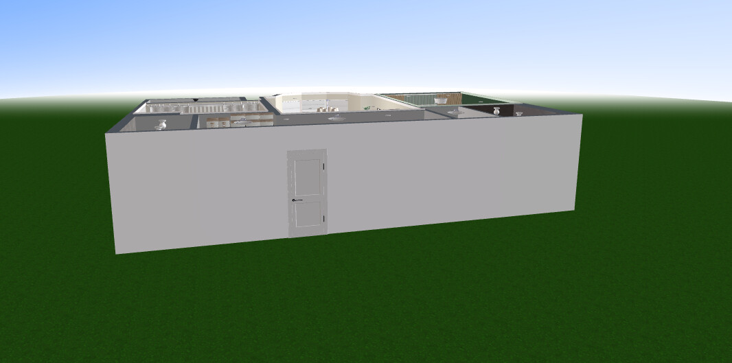 Visualization gallery - Charming Traditional Apartment Plan — 71 m² (764 sq ft), 1.5 Baths, Children’s Room, Balcony