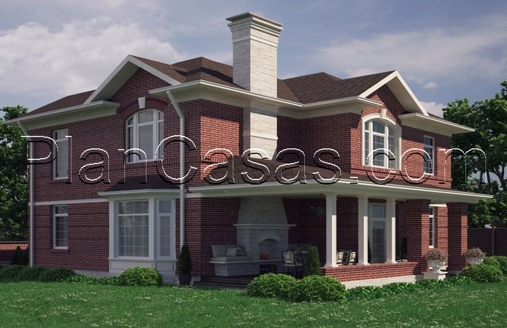 Visualization gallery - Two storey cottage