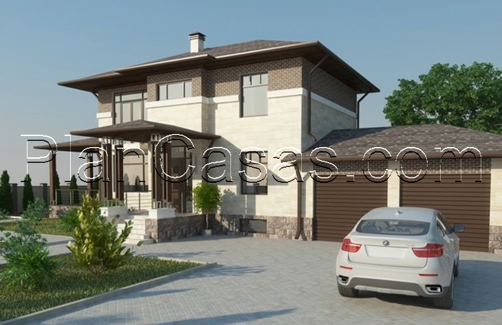 Visualization gallery - Two storey cottage