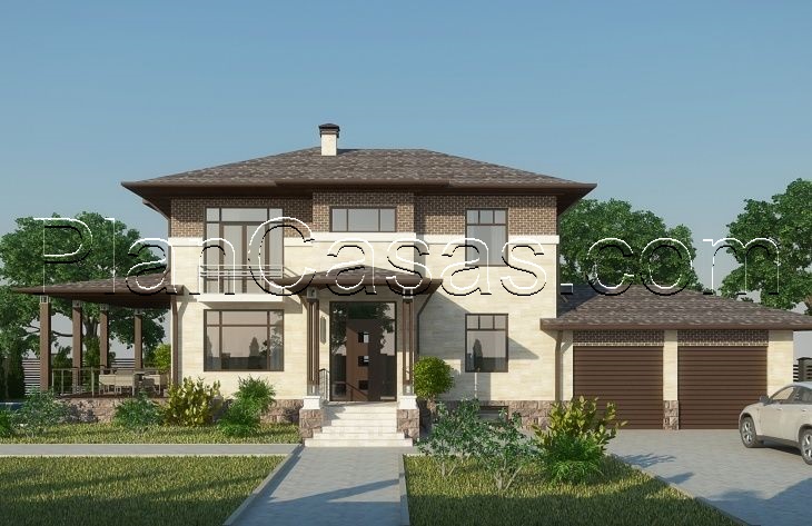 Visualization gallery - Two storey cottage