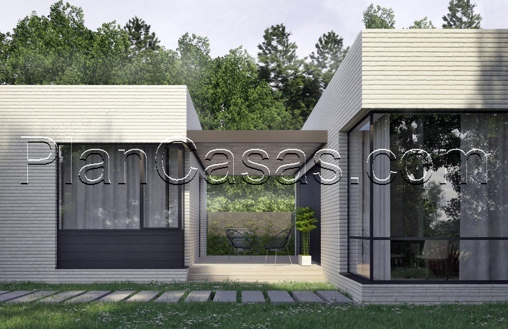 Visualization gallery - One storey cottage