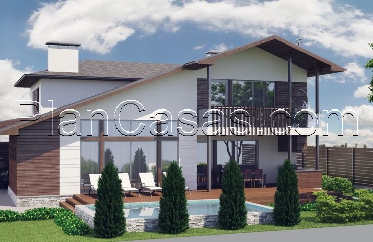 Visualization gallery - Two storey cottage