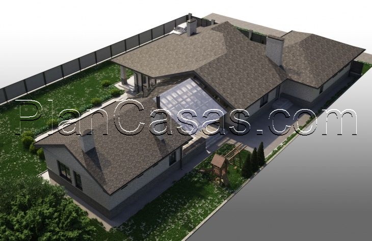 Visualization gallery - One storey house