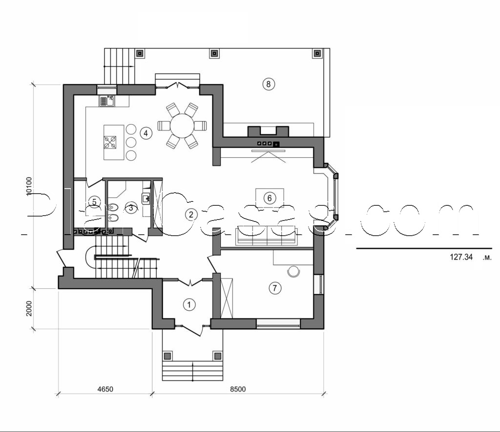 Visualization gallery - Two storey house