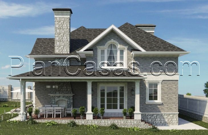Visualization gallery - Two storey house