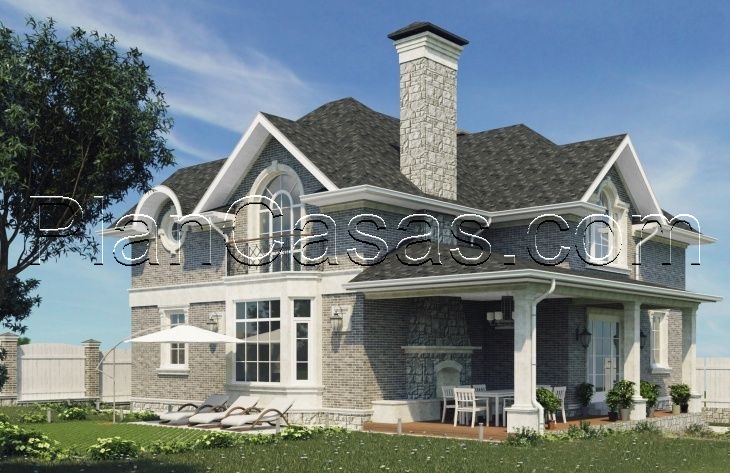 Visualization gallery - Two storey house