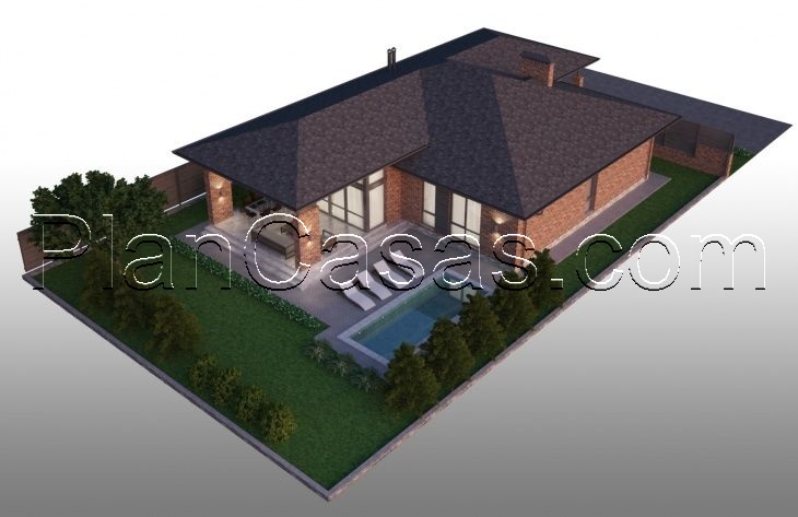 Visualization gallery - One storey cottage