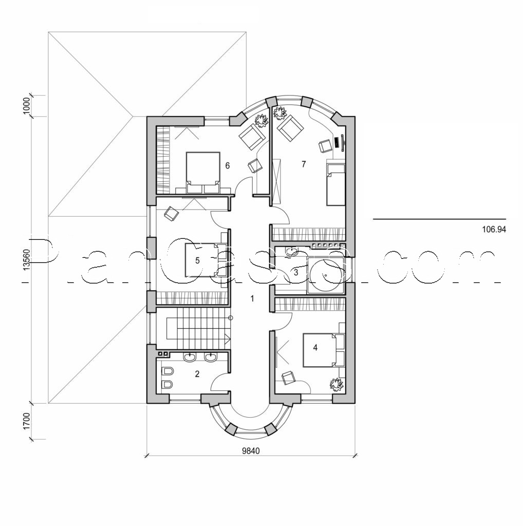 Visualization gallery - Two storey mansion