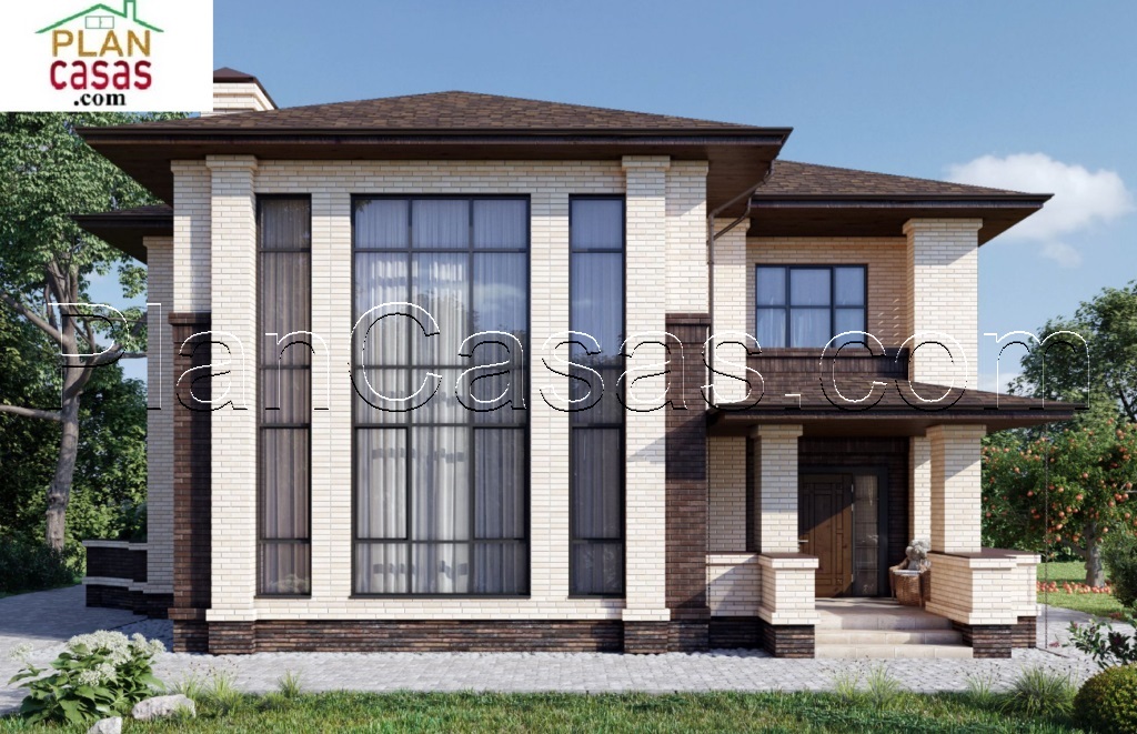 Two storey cottage house plan