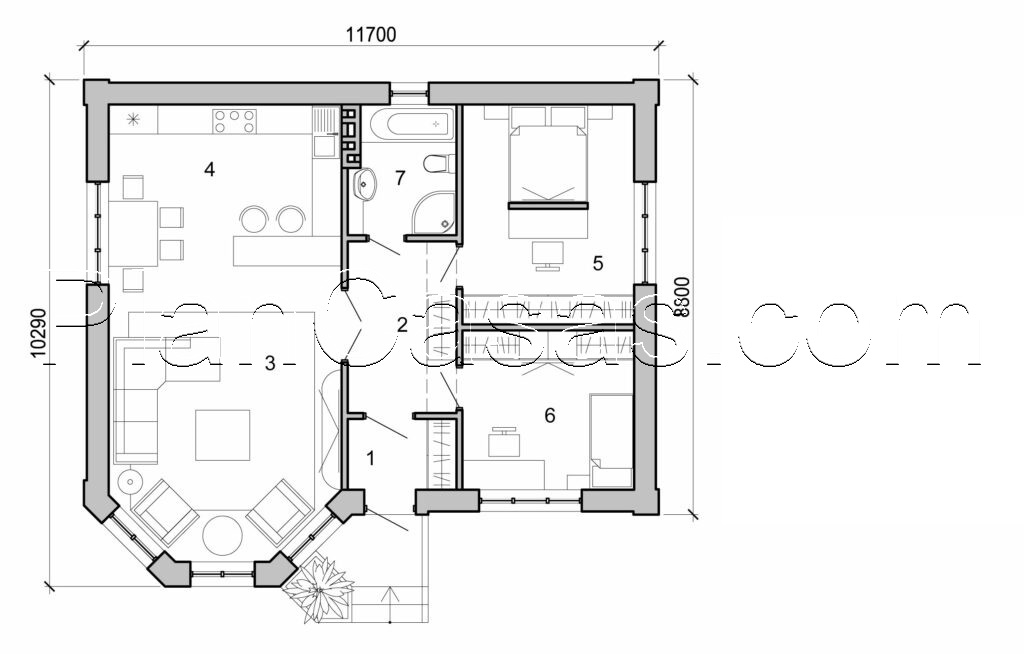 Visualization gallery - Beautiful small home