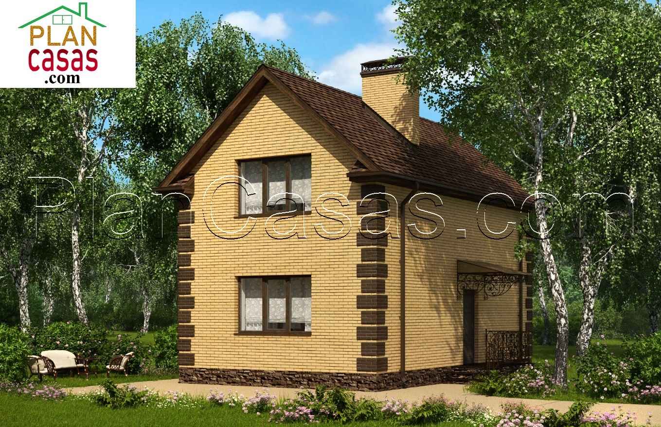 Small 2 storey house house plan