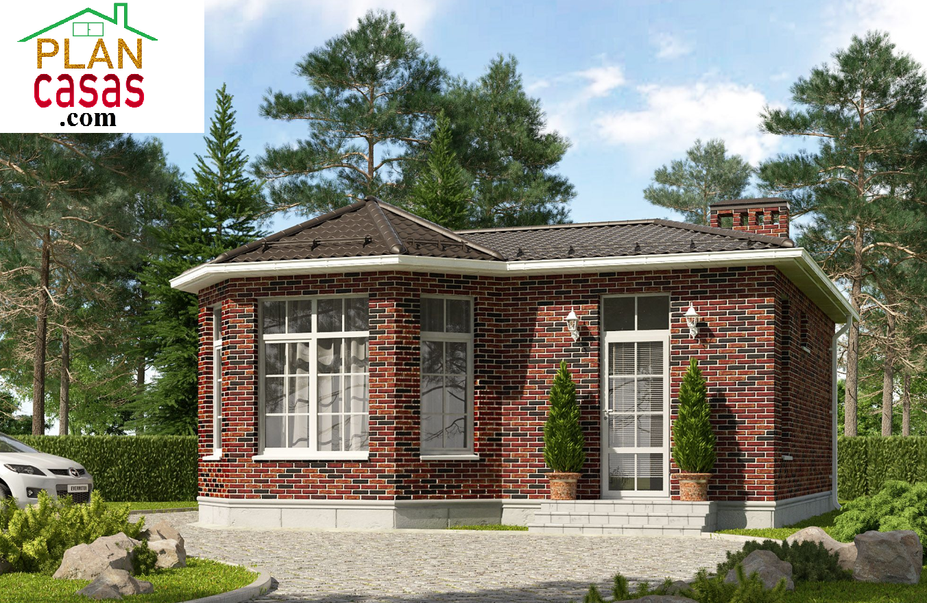 One story small home house plan