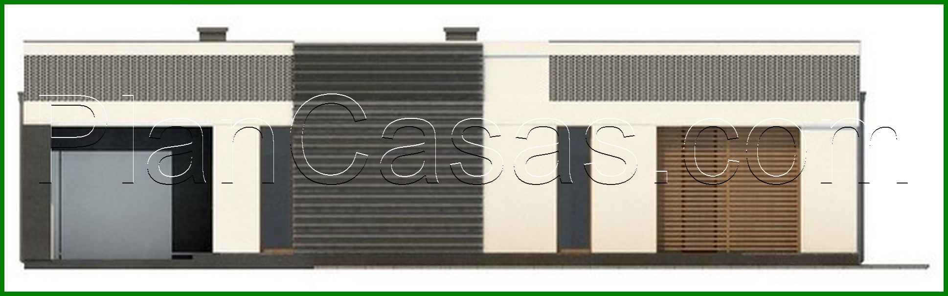 Visualization gallery - Modern house with a comfortable patio