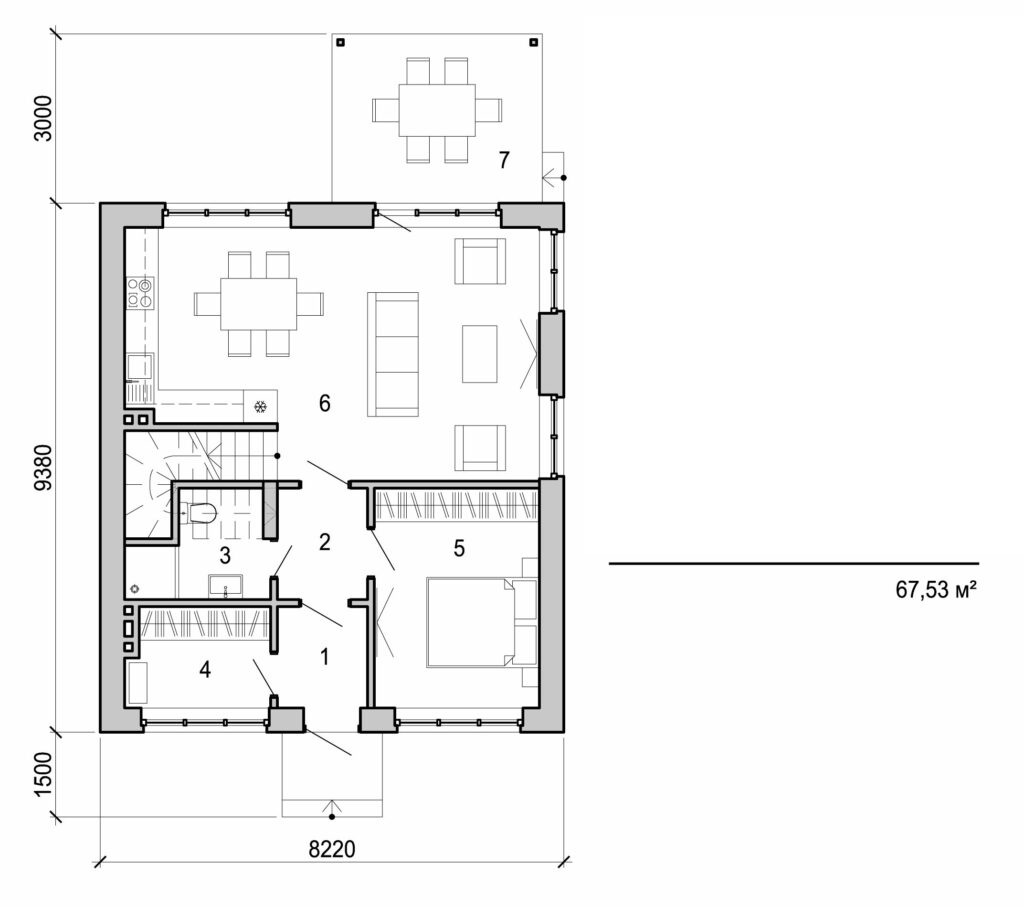 Visualization gallery - Two storey house