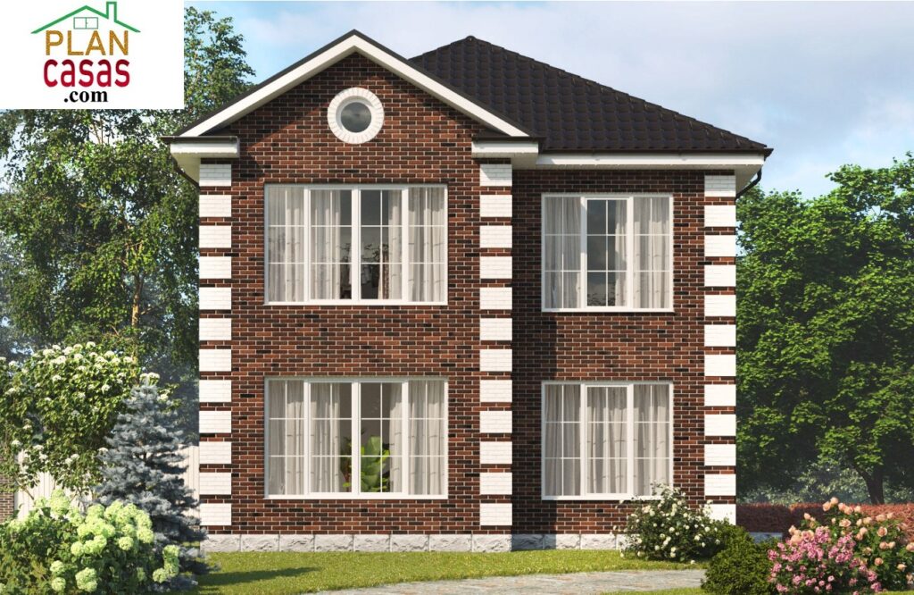 Two storey cottage house plan