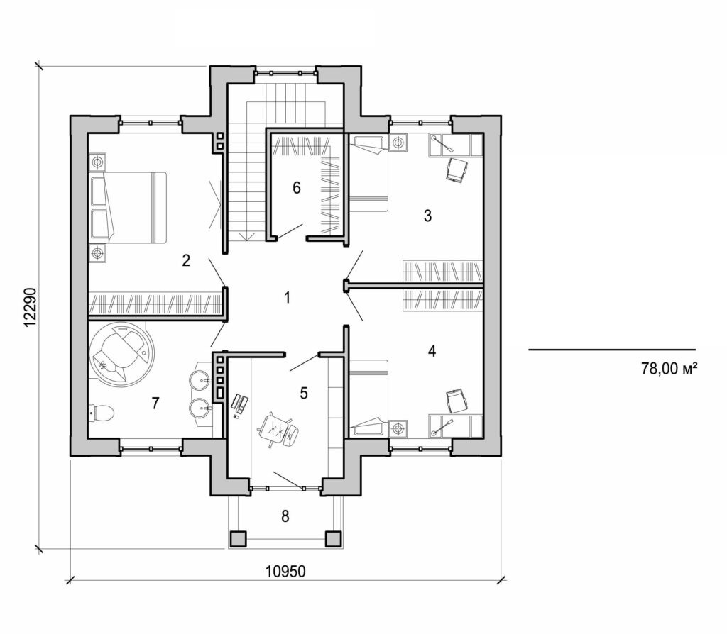 Visualization gallery - Two storey house