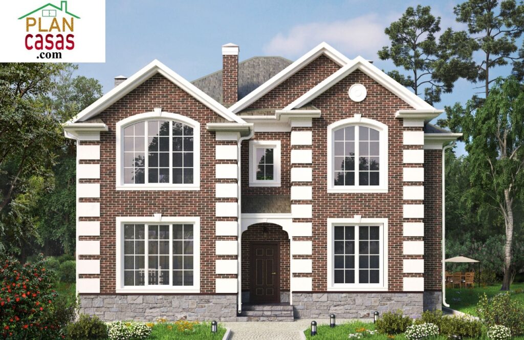 Two storey house house plan