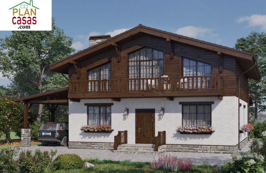 Two storey house house plan