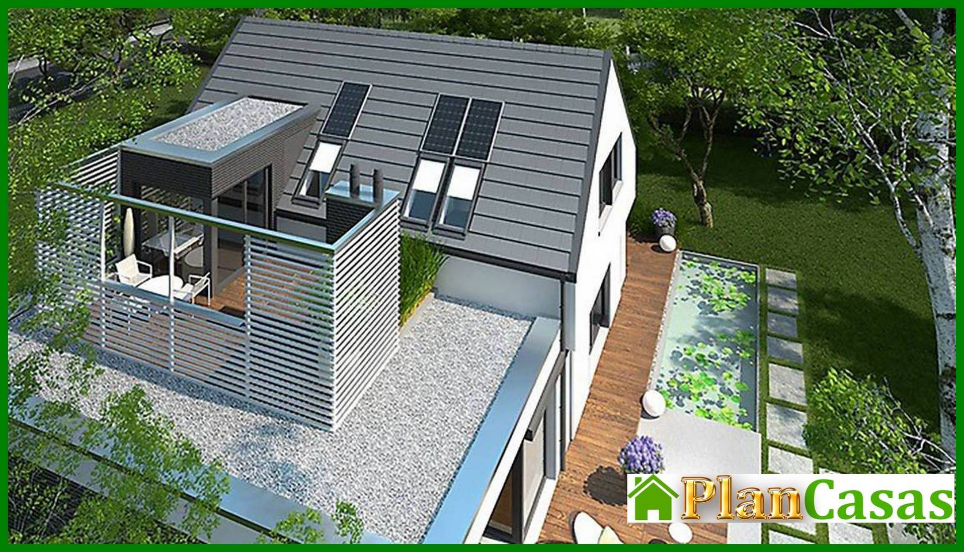 Visualization gallery - Stylish country two-story house