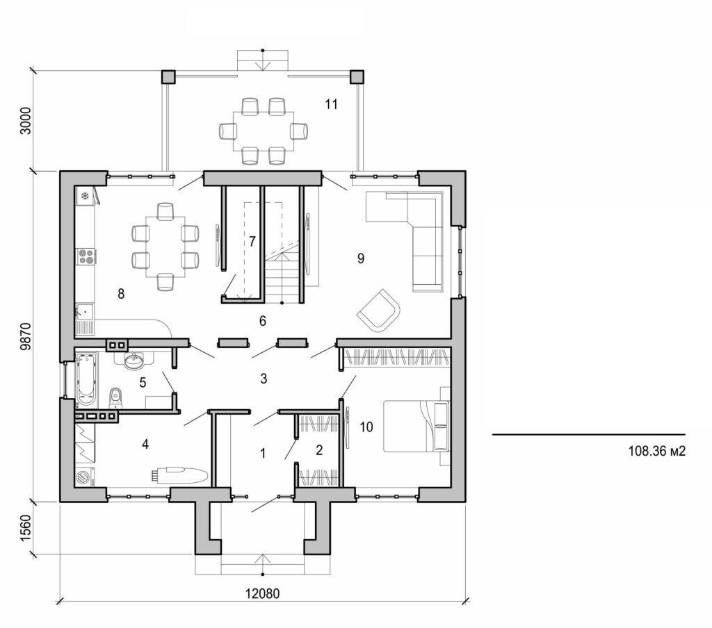 Visualization gallery - Two storey house