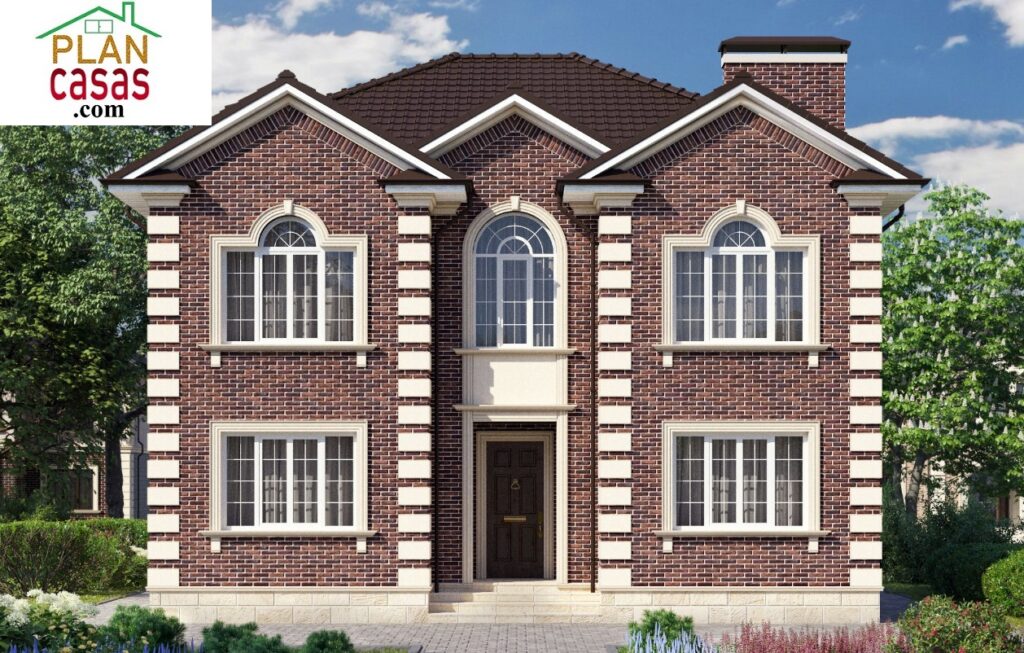 Two storey house house plan