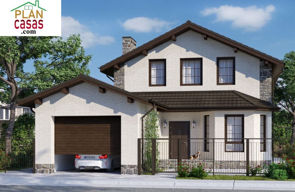 Two storey house house plan