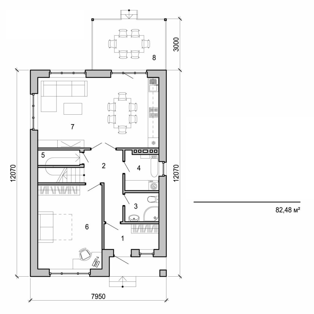 Visualization gallery - Two storey house