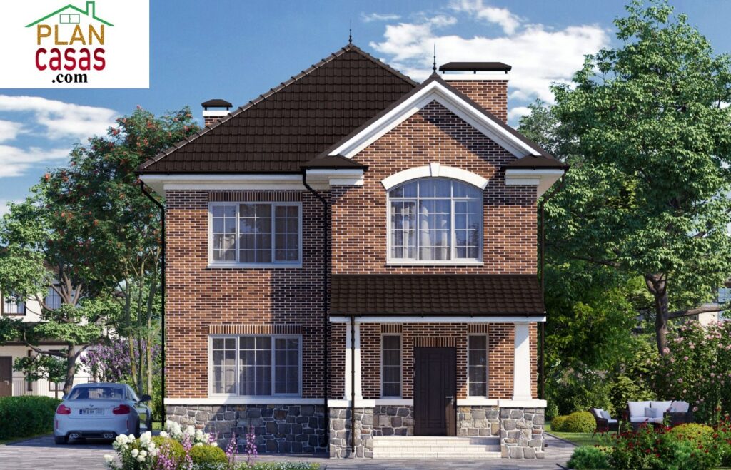 Two storey house house plan