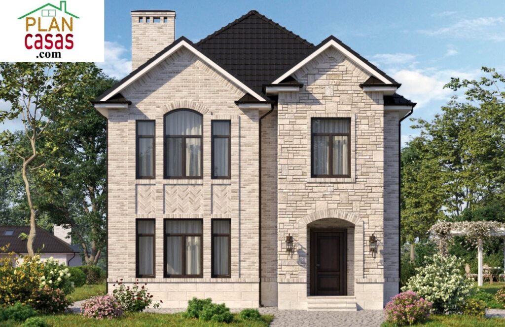 Two storey house house plan