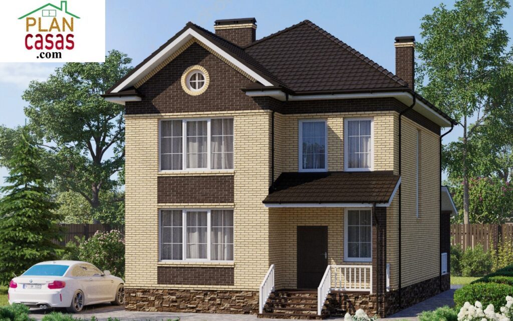 Two storey house house plan