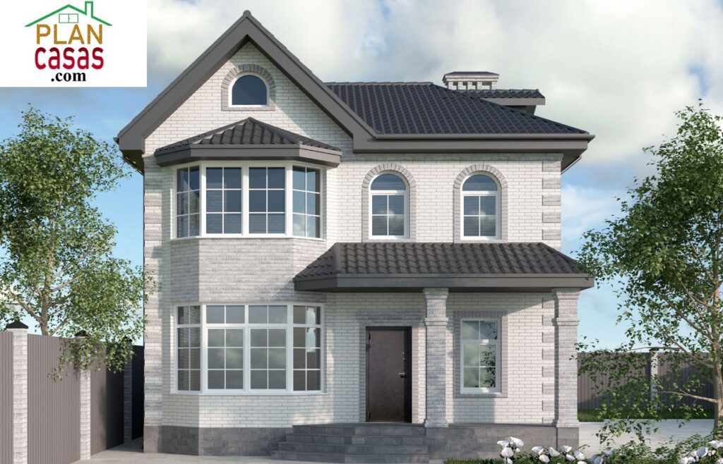 Two storey house house plan