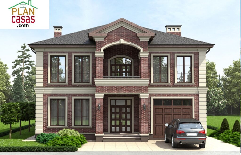 Two storey house house plan