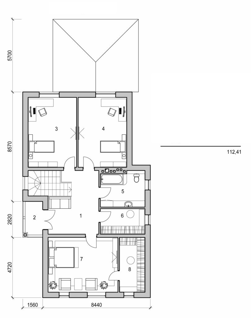 Visualization gallery - Two storey house