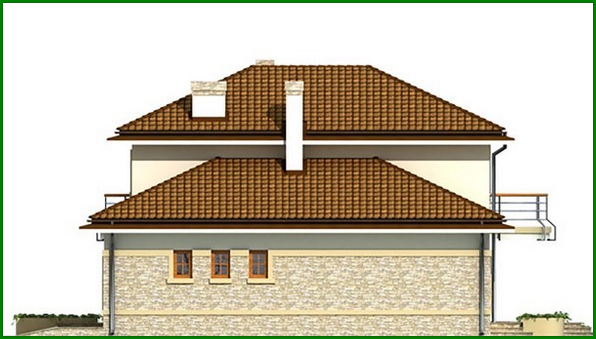 Visualization gallery - A project of a beautiful country estate for a rural area