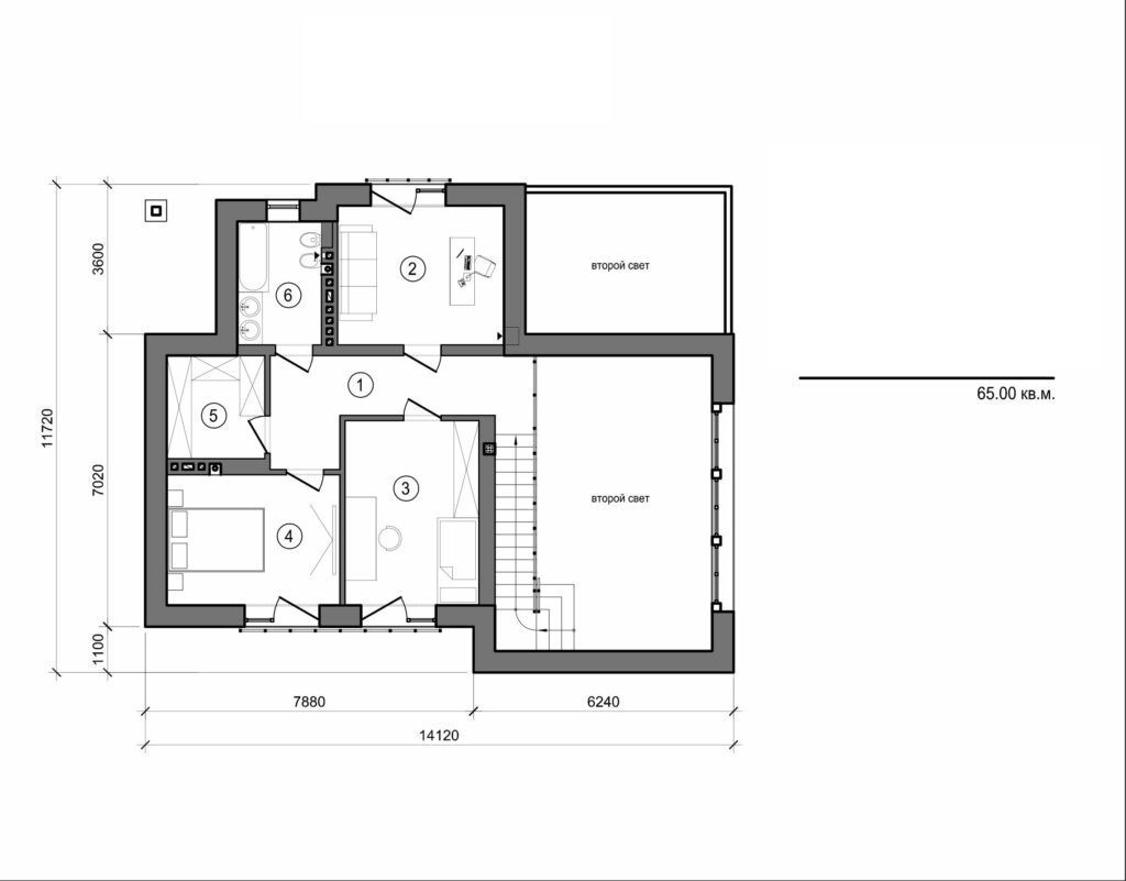 Visualization gallery - Two storey house