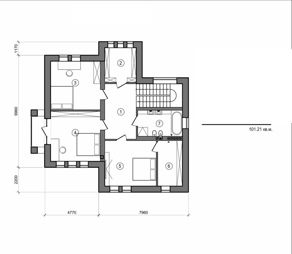 Visualization gallery - Two storey cottage
