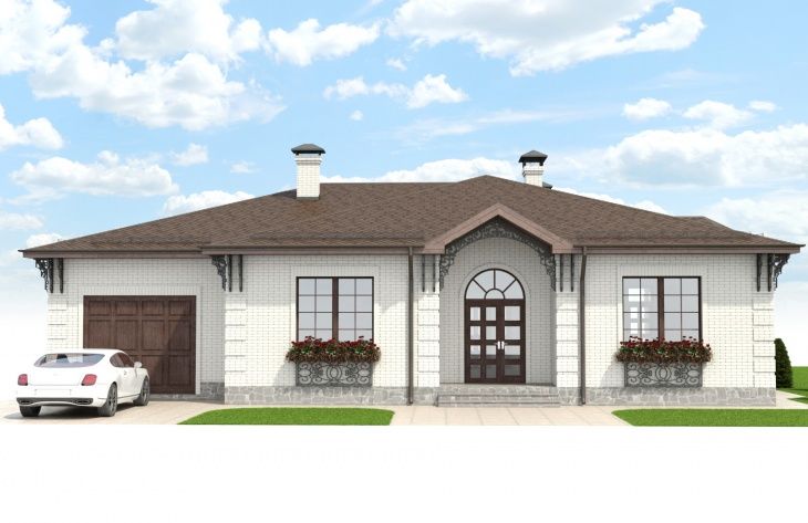 Visualization gallery - One storey house