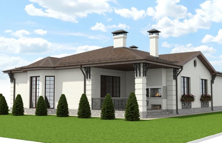 Visualization gallery - One storey house