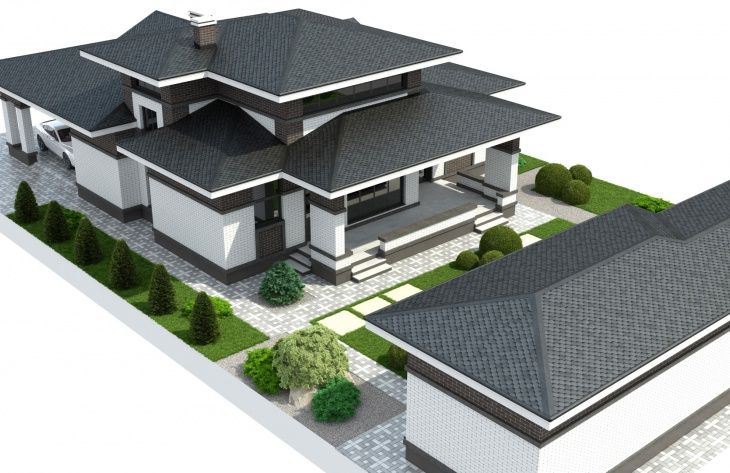 Visualization gallery - One storey cottage