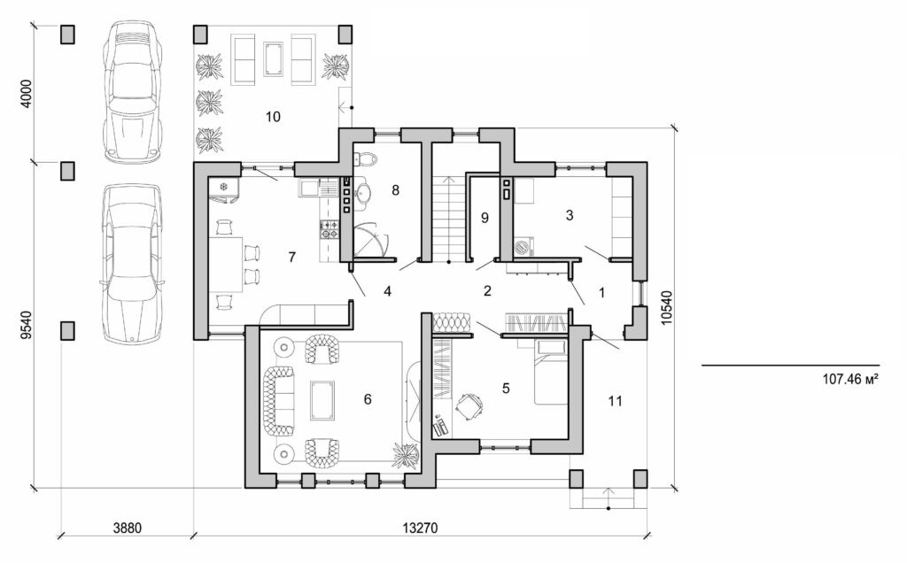 Visualization gallery - Two storey house