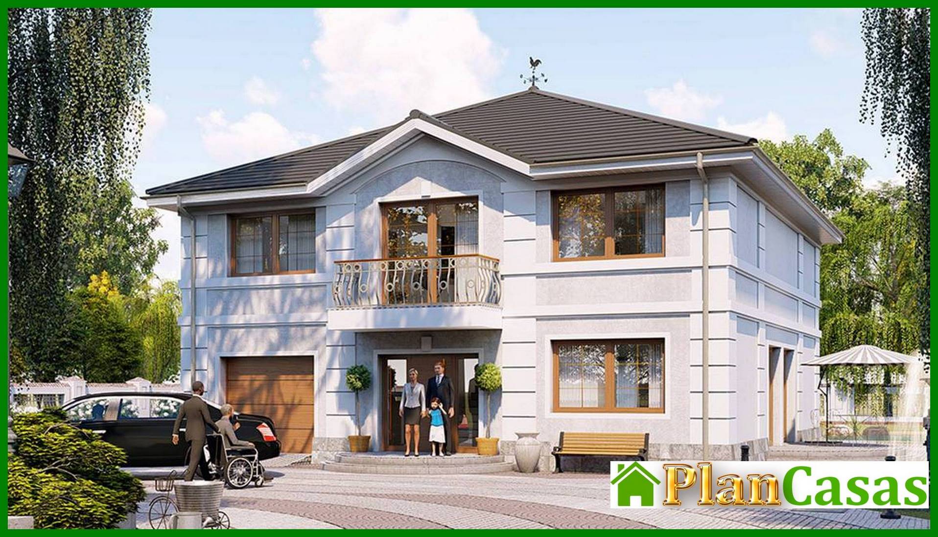 Visualization gallery - Chic mansion in a classic style