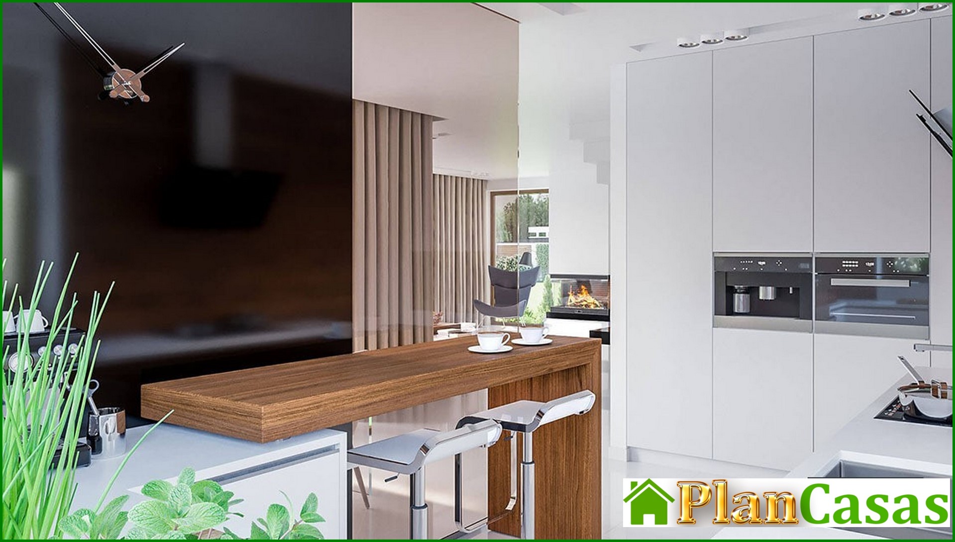 Visualization gallery - Two-story house with a comfortable sitting area