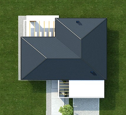 Visualization gallery - Unusual brick-built residential building