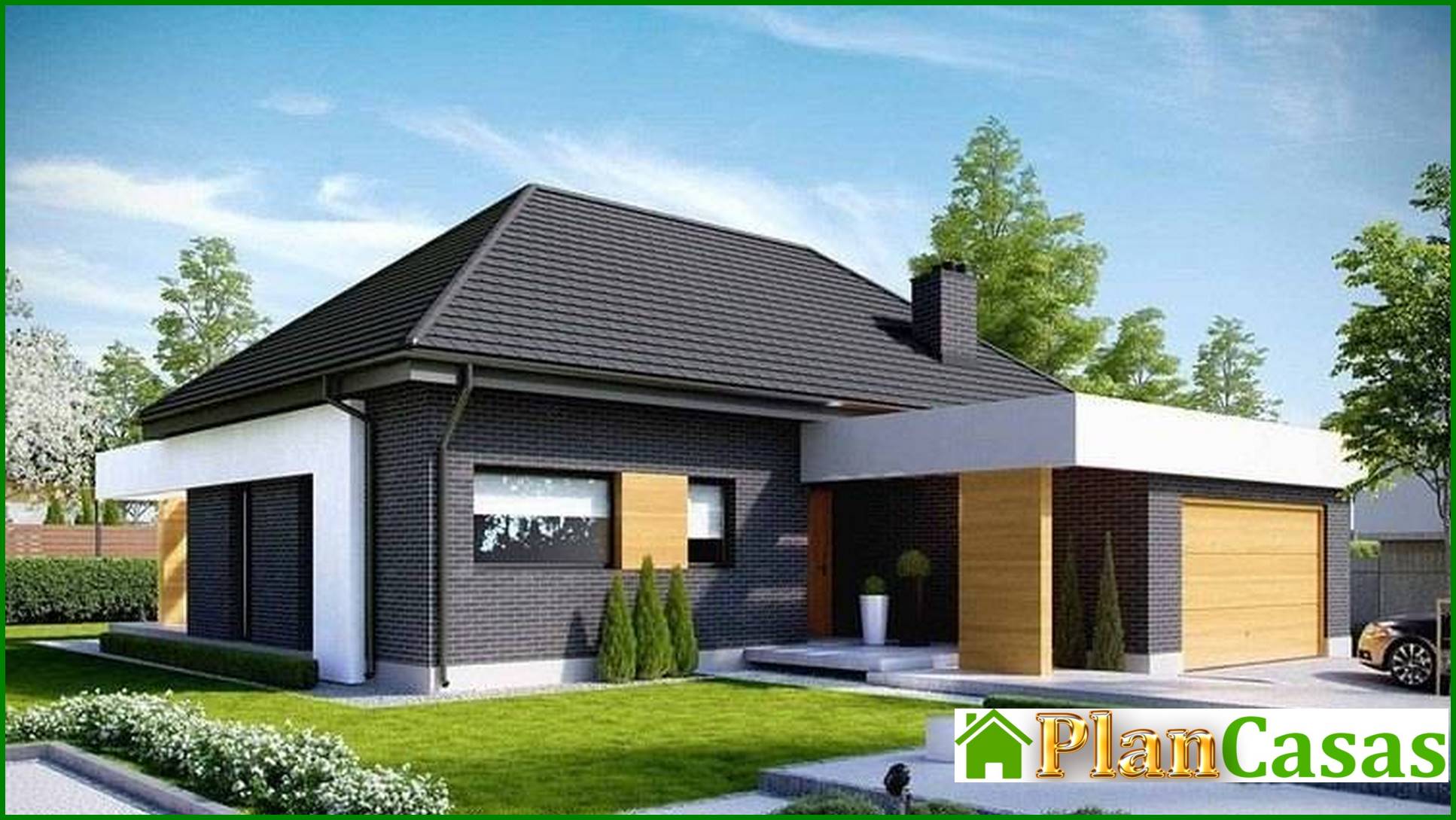 Visualization gallery - Unusual brick-built residential building